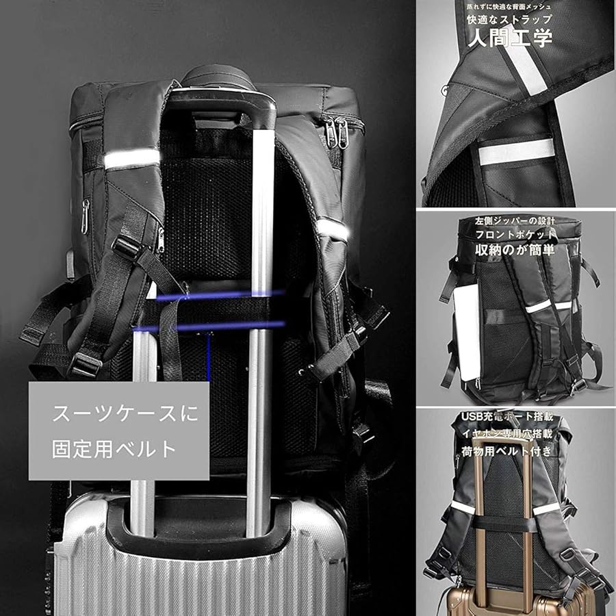 ATTITUブラック リュック（サイズ Large） 土屋鞄が革を封印!? 新ブランド「ATTITU」のナイロン製リュック